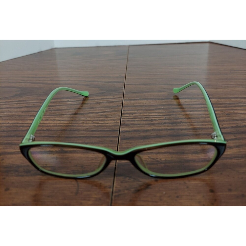 Legre LE014 Green Inside and Dark Brown Outside COL 452 49-16 Frames Only